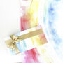 Luxury Contemporary Rainbow Gift Wrapping Paper, thumbnail 1 of 3