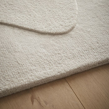 Origins Sculptured Pebble Oatmeal Rug, 3 of 5