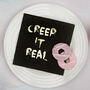 Halloween Creep It Real Foil Party Napkins, thumbnail 1 of 4