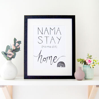 Nama Stay Home Art Print, 2 of 3