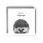 Sending Hedgehugs – Hedgehog Greeting Card, thumbnail 1 of 4