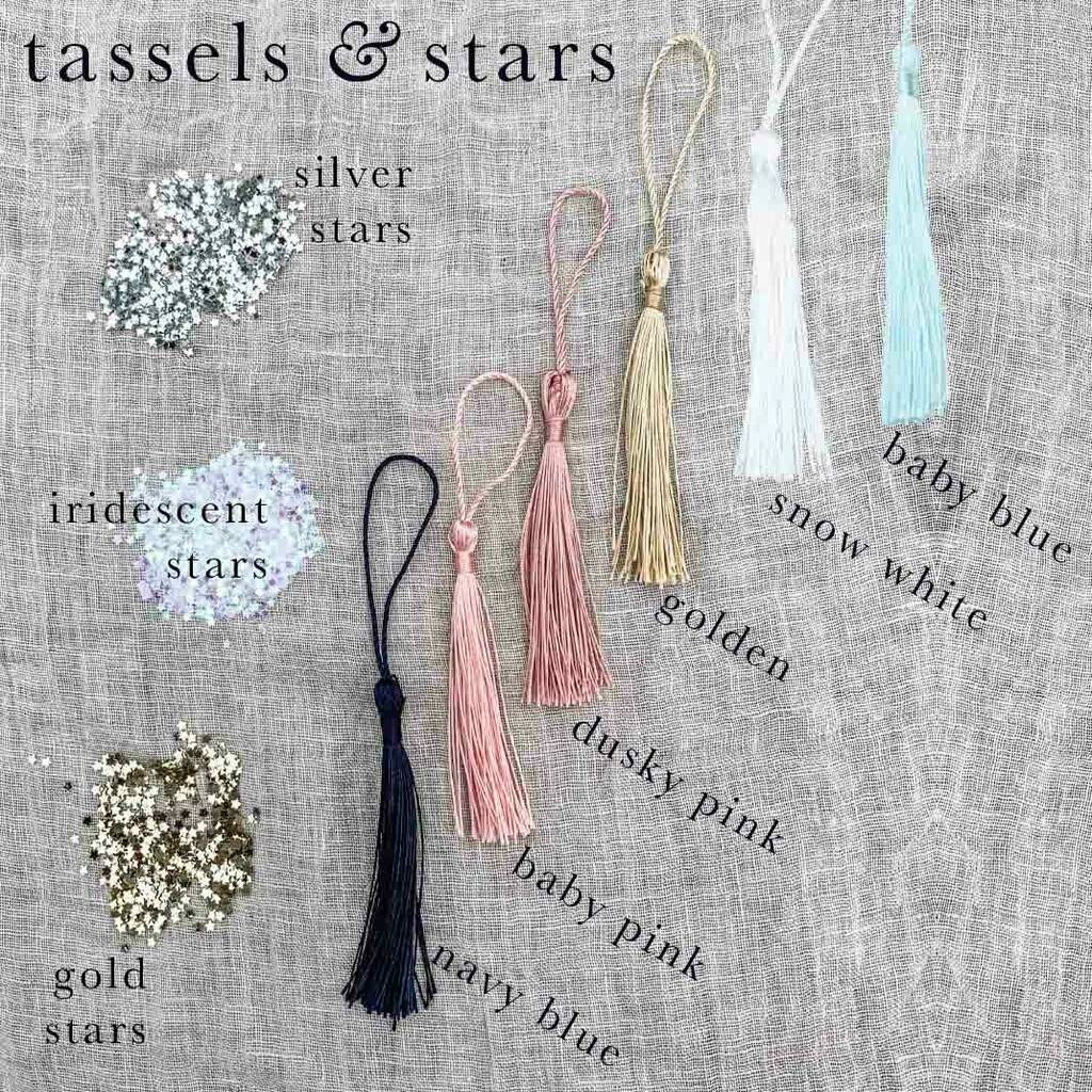 symmetrical floral glass bauble hanging decoration by