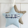 Personalised Embroidered Name Star Gift, thumbnail 1 of 12