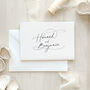 Romantic Script Concertina Wedding Invitation, thumbnail 2 of 7