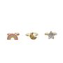 Star, Rainbow And Moon Glitter Rings, thumbnail 2 of 4