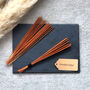 Sandalwood Incense Sticks Hand Rolled On Bamboo, thumbnail 5 of 6
