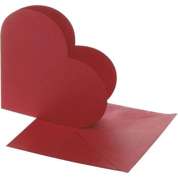 Pink Paper Decorations In A Valentines Card, 3 of 4