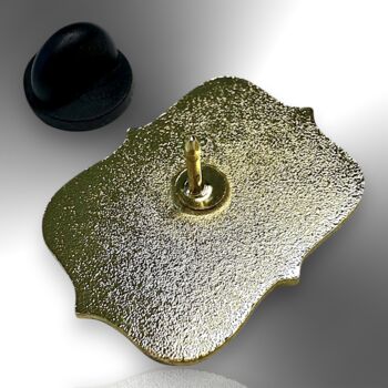 The Darker The Night The Brighter The Stars Hard Enamel Pin, Friendship Gift, 6 of 8