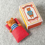 Cute Bear In A Box, Matchbox Soft Toy Children's Gift, thumbnail 1 of 2
