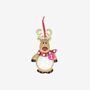 Reindeer Christmas Tree Decoration Personalised Name, thumbnail 2 of 2