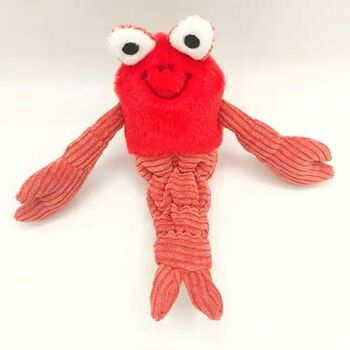 Mini Soft Plush Lobster Toy, Gift Wrapped, Boxed, 3 of 8
