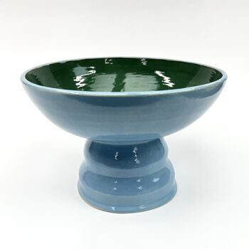 Colourblock Pedestal Bowl, 7 of 8