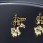 Anchor Gold Cufflinks Gift Captaion 316 L Stainless Steel, thumbnail 4 of 6