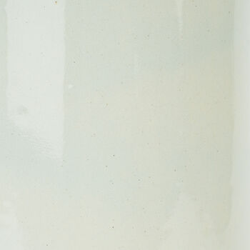 Large Cylinder Handmade Stoneware Vase In Powder Blue, 3 of 3