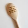 Personalised Eco Wooden Spoon, thumbnail 2 of 10