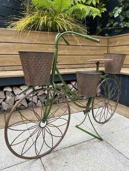 Steel Bike Planter, 8 of 12