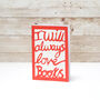 'I Will Always Love Books' Notebook, thumbnail 4 of 5