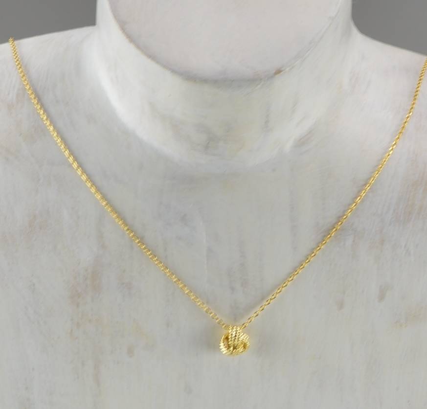 love knot necklace by simply suzy q | notonthehighstreet.com