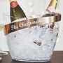 Personalised Copper Banded Champagne Bucket, thumbnail 2 of 3