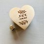 Heart Shape Personalised Ring Box, thumbnail 3 of 4