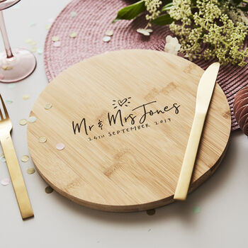 Wooden Personalised Chopping Board, 4 of 9