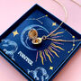 Petite Moon And Star Locket Necklace, thumbnail 4 of 10
