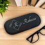 Geometric Monogram Spectacle Case – Personalised Gift, thumbnail 1 of 3