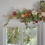 Vintage Style Faux And Dried Flower Window Garland, thumbnail 3 of 5