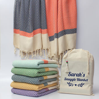 Handwoven Cotton Soft Throw, 9 of 11