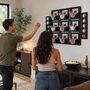 Basketball Hoop Wall Decor With Tic Tac Toe Game, thumbnail 1 of 8