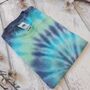 Adults Spiral Tie Dye Tshirt, thumbnail 4 of 12