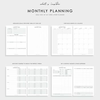 2026 Weekly Life Planner | Sand Dunes, 5 of 6