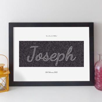 Personalised Family Name Or First Name Print Word Art, 5 of 7