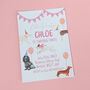 Personalised Dog Party Invitations, thumbnail 1 of 10