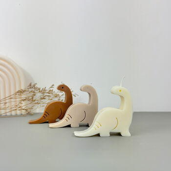 Apatosaurus Dinosaur Candle And Jurassic Gift, 6 of 12