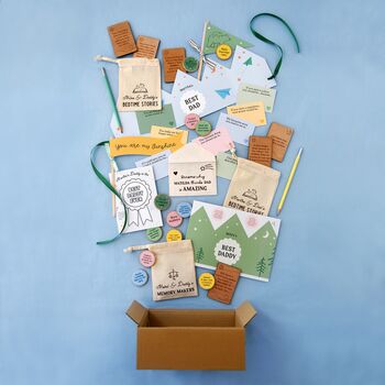 Personalised Bedtime Story Idea Cards For Daddy And Me, 5 of 12