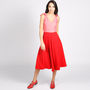 Bonbon 50s Style Dress Red Pink, thumbnail 3 of 5