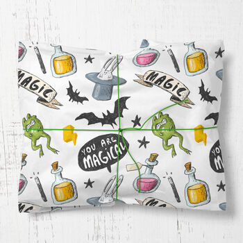 Wizard Magic Wrapping Paper Roll Or Folded, 2 of 3