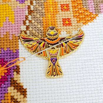 Mandala Sparrow Cross Stitch Kit, 2 of 5