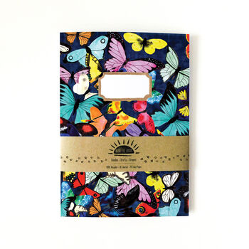 Lepidoptera Butterfly Print A5 Lined Journal, 4 of 10