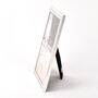 Silver Plated Crystal Border Photo Frame, thumbnail 7 of 8