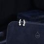 Clear Cz Bubble Gradient Cluster Stud Earrings, thumbnail 7 of 12