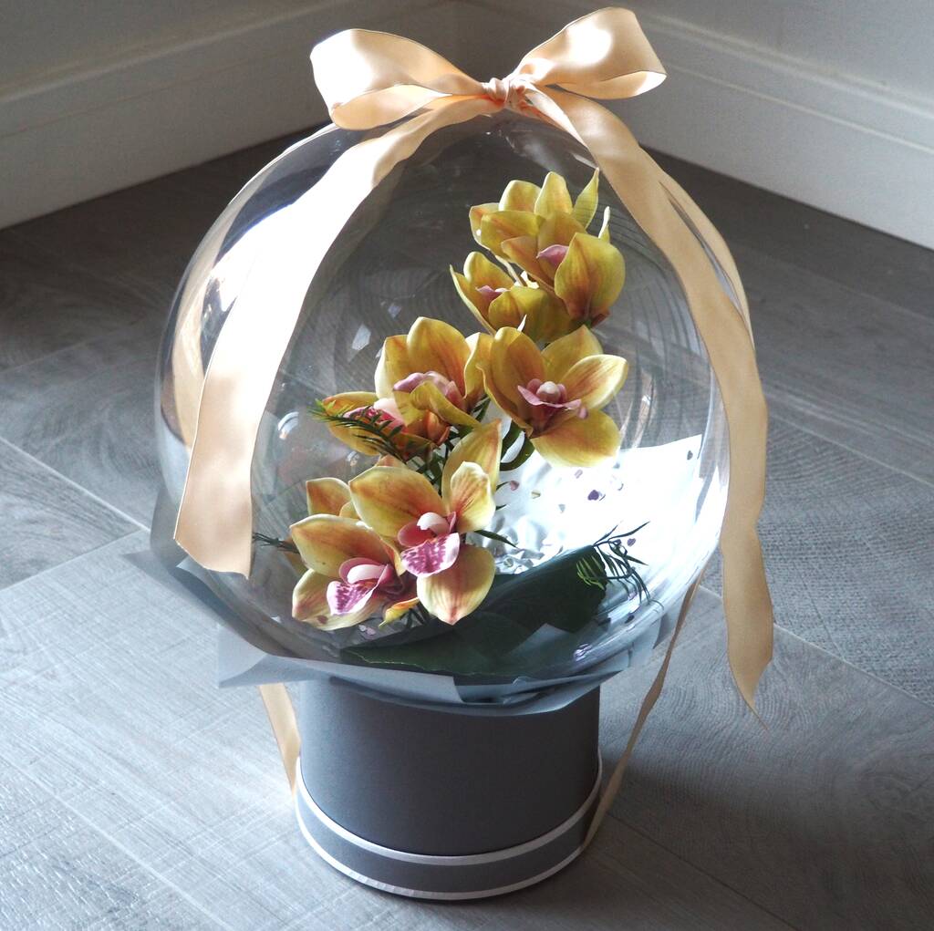 Orchid Floral Balloon For Special Occasions