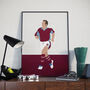 Paolo Di Canio West Ham Poster, thumbnail 1 of 3
