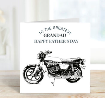 Motorbike Gift Set With Father's Day Card, 9 of 10