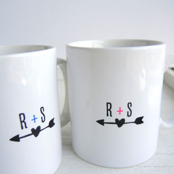 Personalised Husband And Wife Pair Of Mugs, 2 of 5