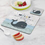 Personalised Children's Whale Placemat Set, thumbnail 3 of 4