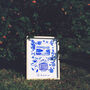 Scenes Of Greece Blue Tile Inspired Travel Print, thumbnail 4 of 12