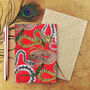 Reptilia Print Greetings Card, thumbnail 1 of 7