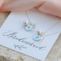 Personalised Bridesmaid Charm Necklace, thumbnail 1 of 8